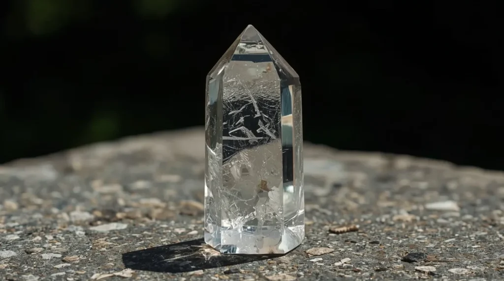 الكوارتز الشفاف (Clear Quartz)